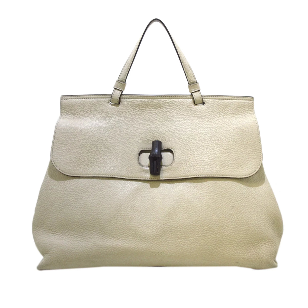 White Calf Leather Satchel L600