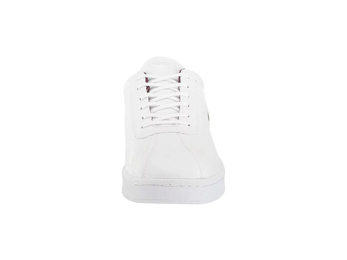 White Dark Red Sneakers O1847