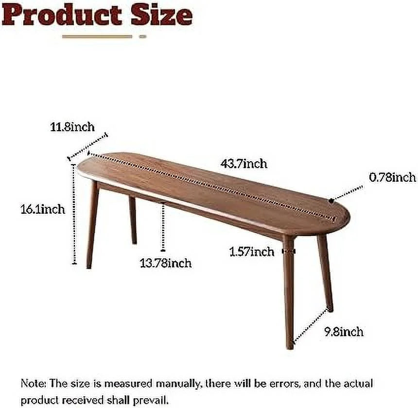 Solid Oak Wood Bench Z1543