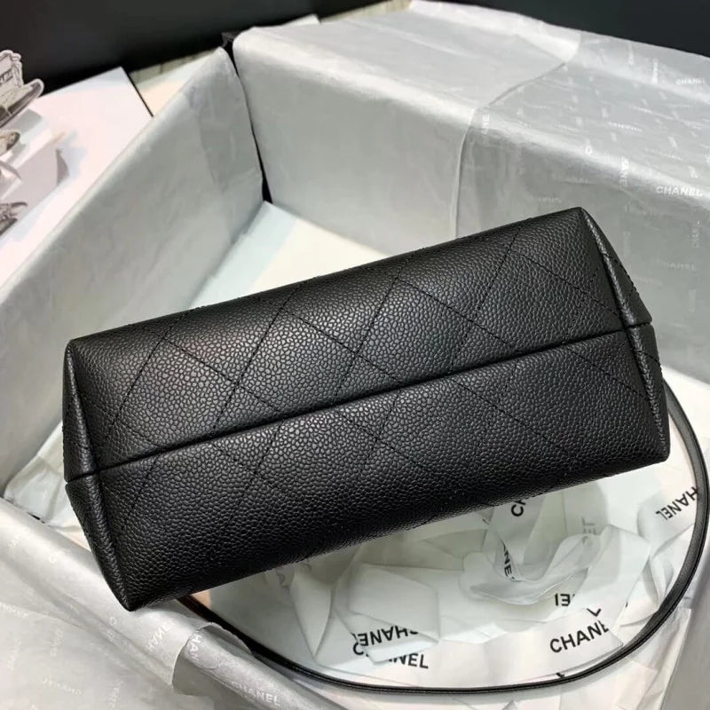 Grained Calfskin Small Hobo Bag P22974
