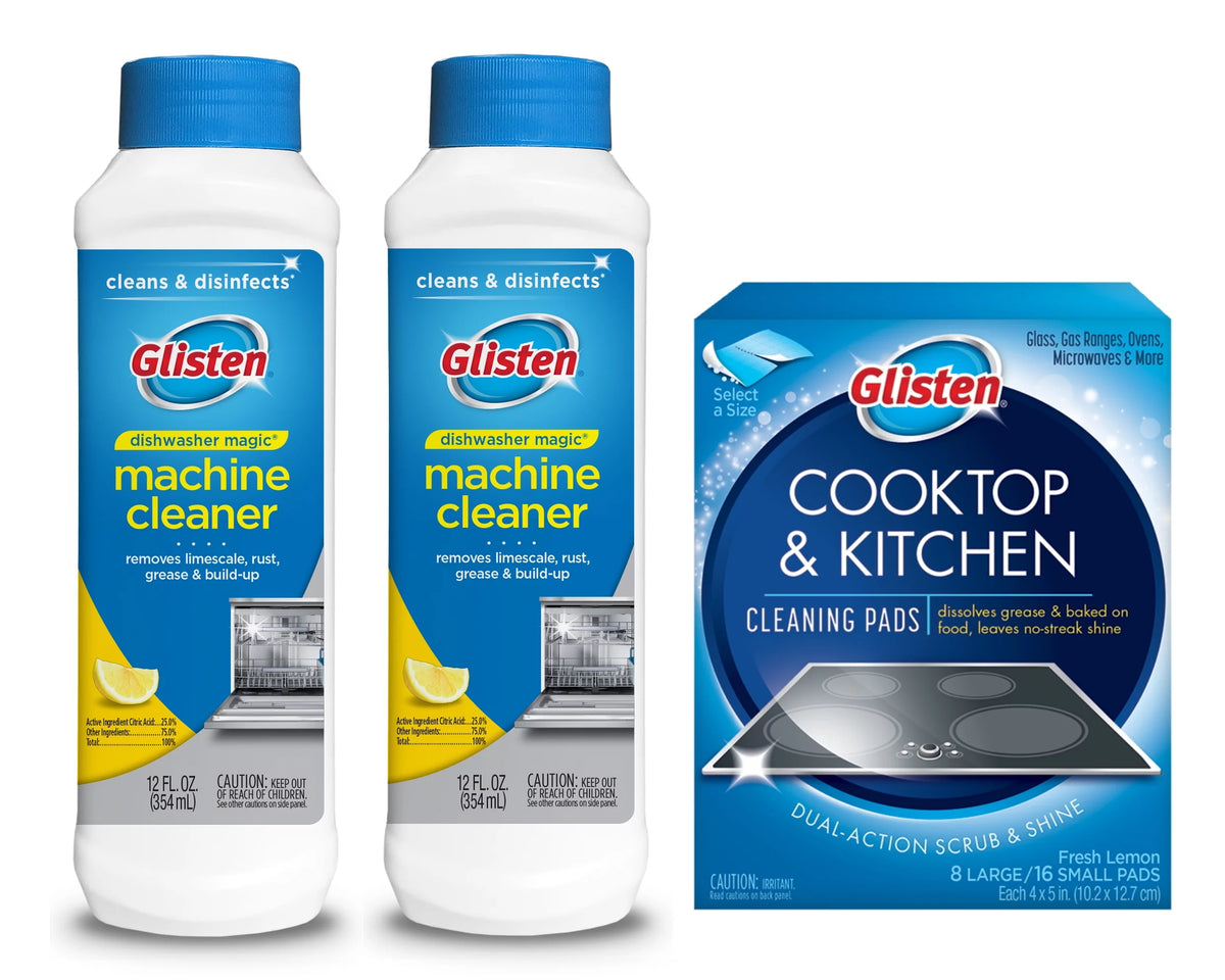 Dishwasher Cleaner and Kitchen Cleaning Pads D1550