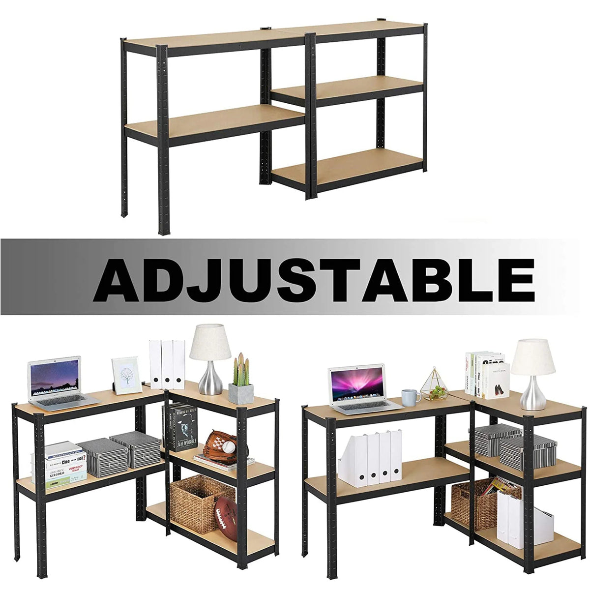 5-Tier Heavy Duty Metal Shelving Storage Unit V5312