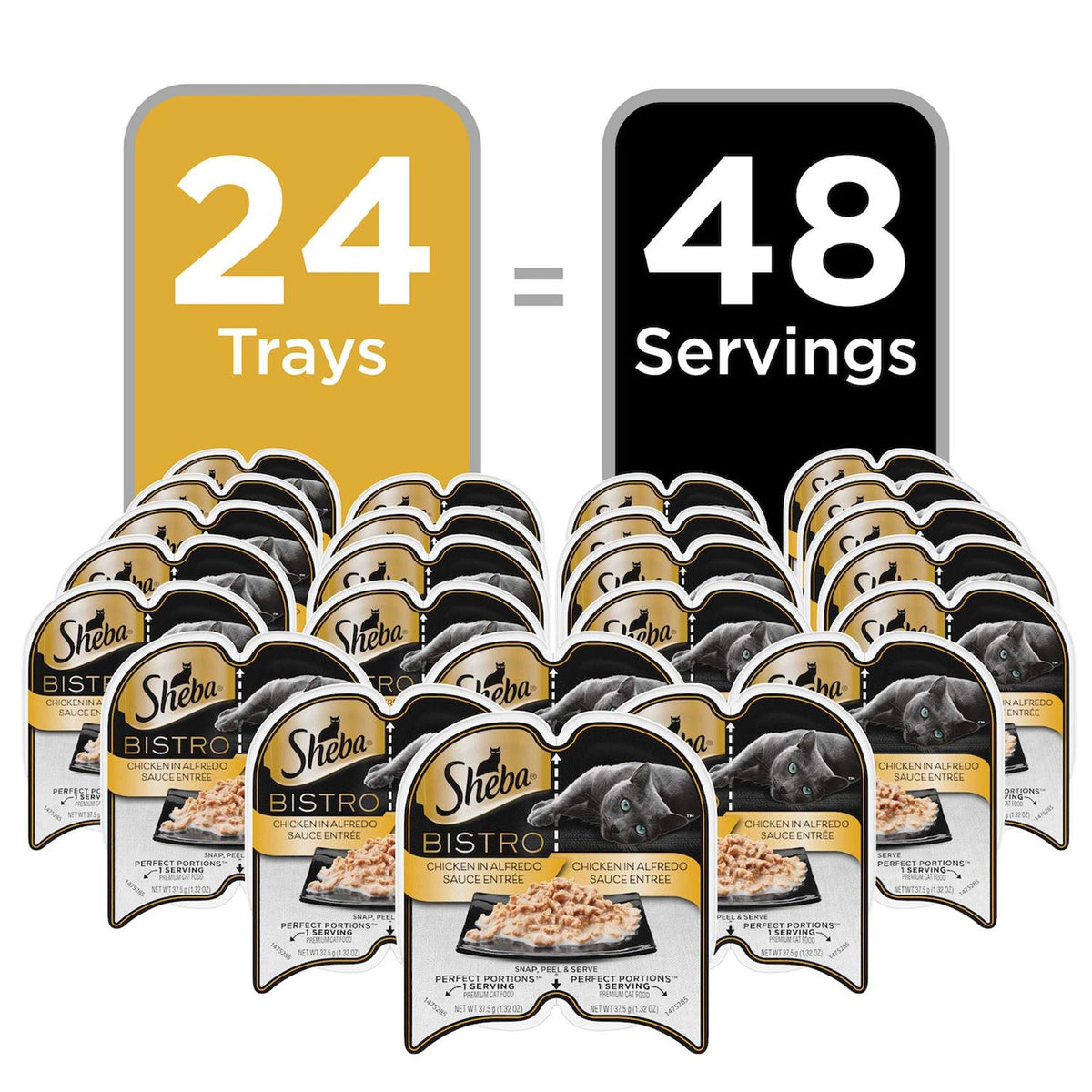 Chicken in Alfredo Sauce Wet Cat Food J7178