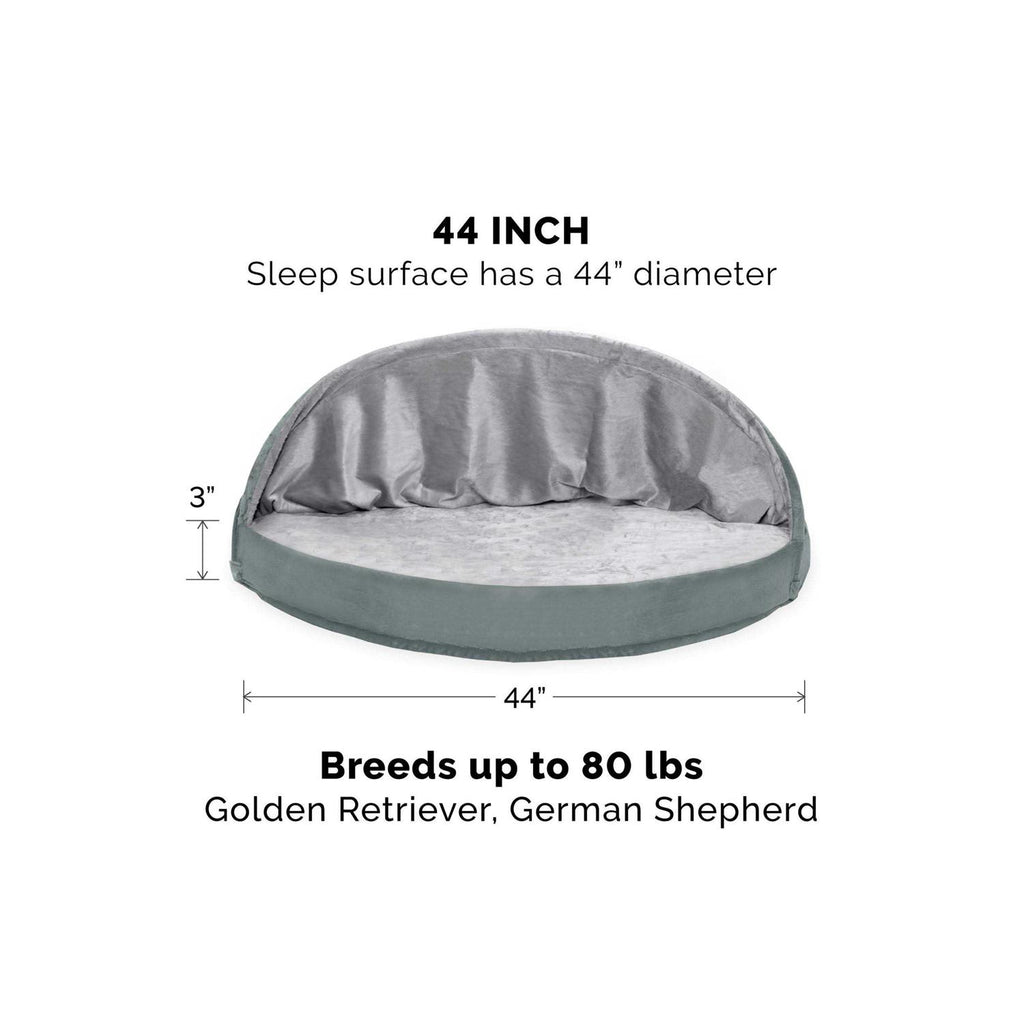 Faux Sheepskin Orthopedic Pet Dog Bed E6216