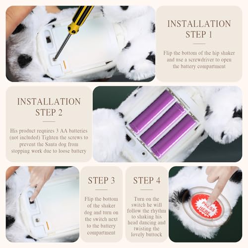 Singing Dancing Plush Dog Toy T5500