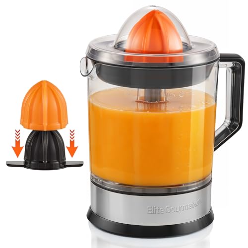 BPA-Free Electric Citrus Juicer 24oz Black/Stainless Steel T92216