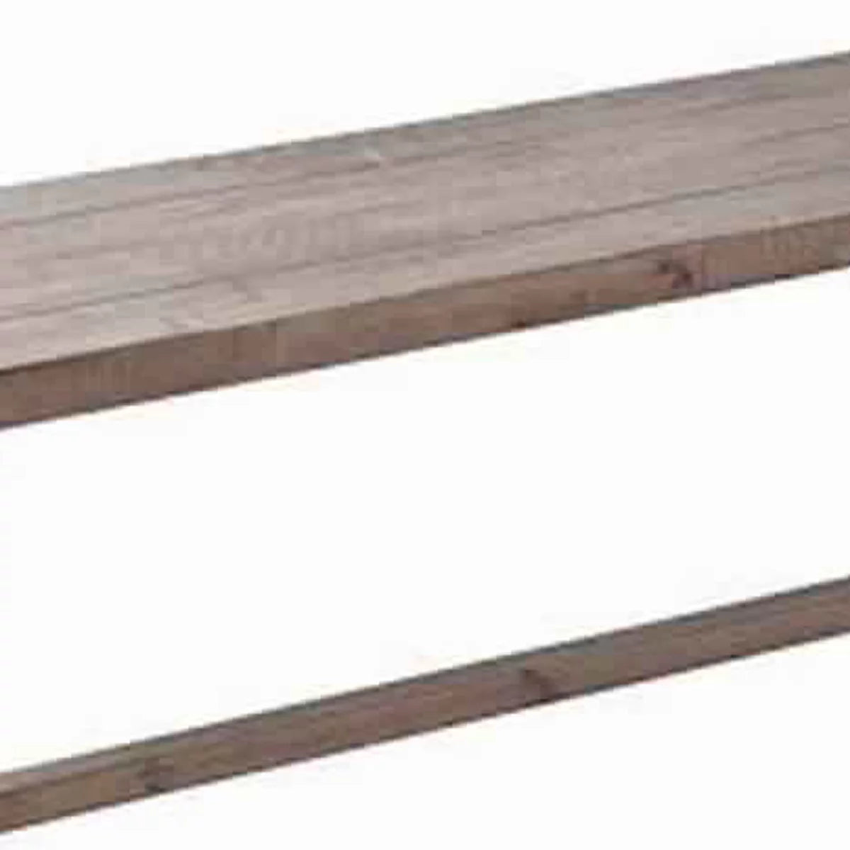 Brown Wooden Dining Bench E26316