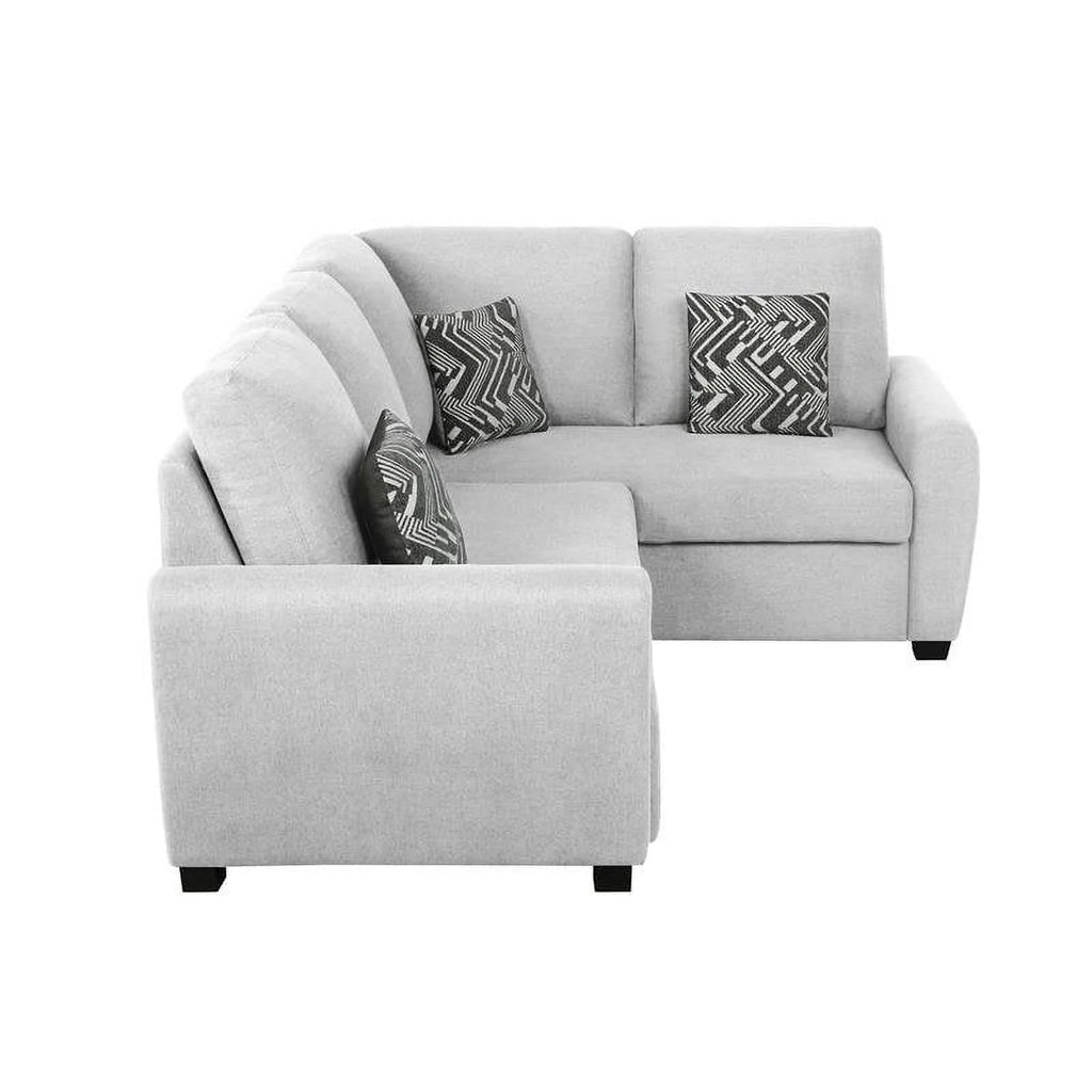Ivory Convertible Sofa E365