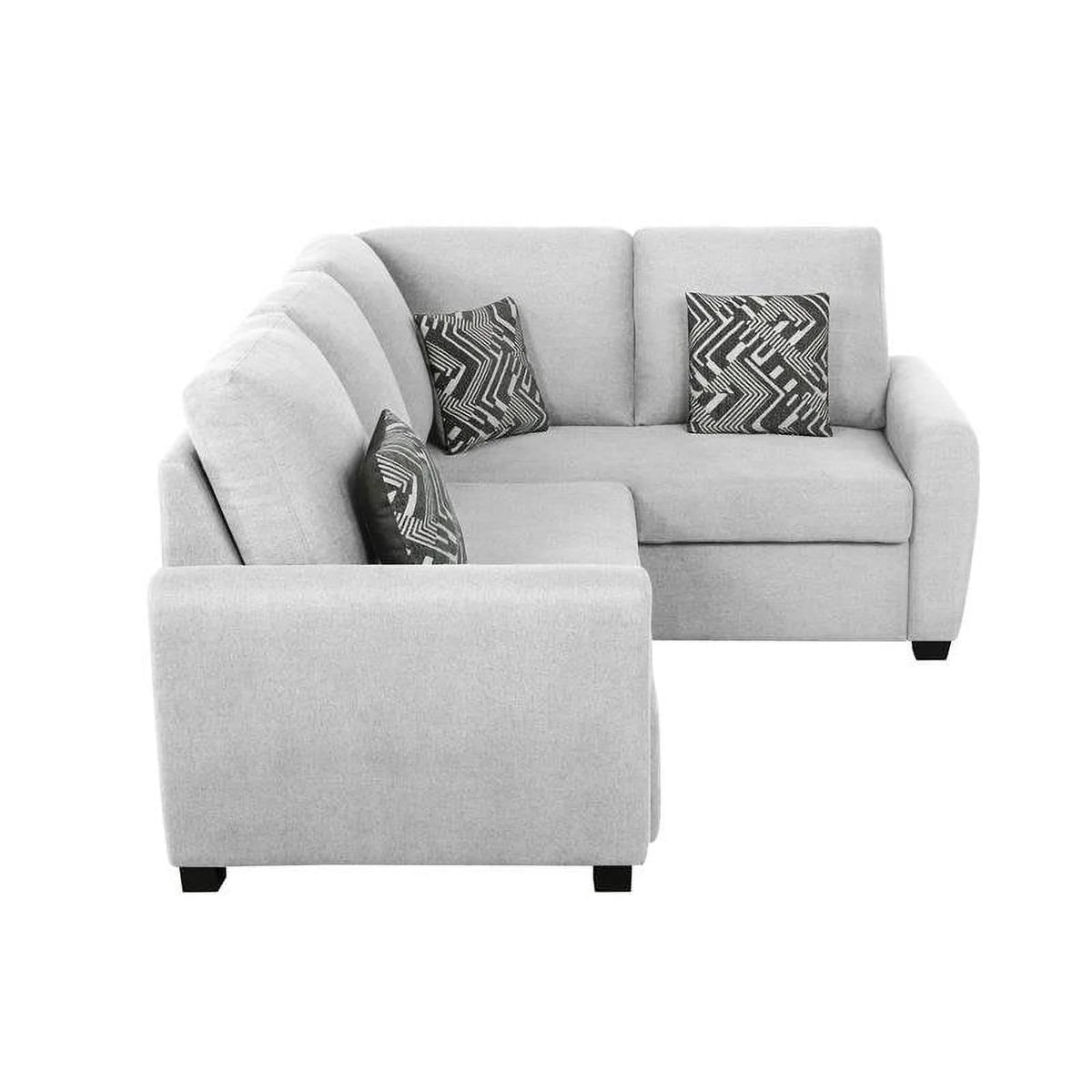 Ivory Convertible Sofa E365