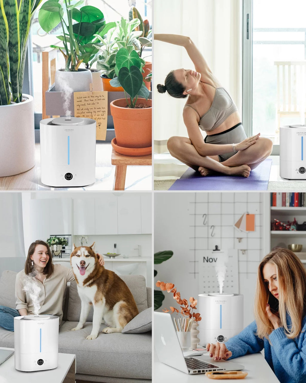 4L Ultrasonic Cool Mist Humidifier H34910