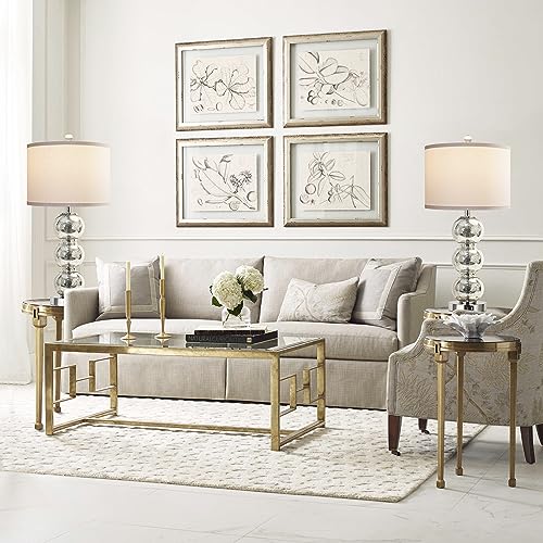 Set of 2 Glass Table Lamps Z658040