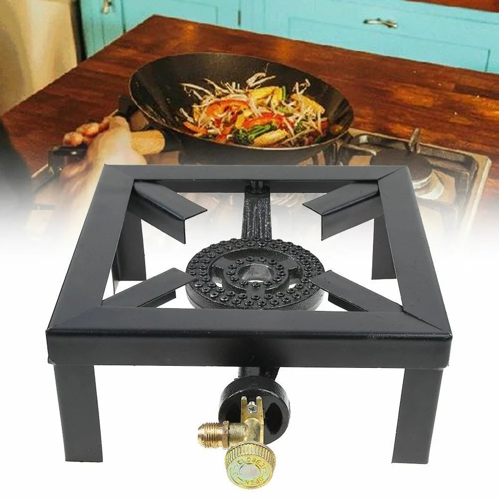 Portable Single/Double Burner Propane Gas Camp Stove Q507