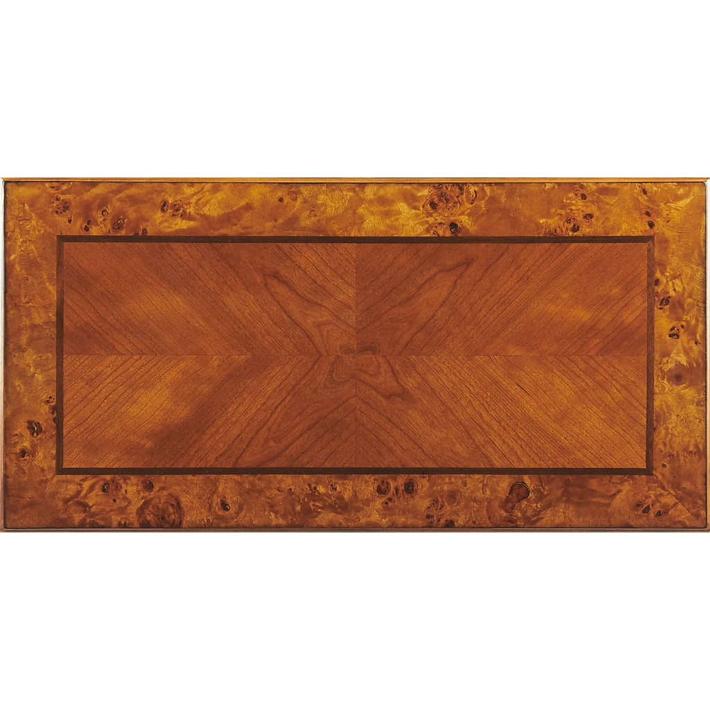 Olive Ash Brown Cabinet End Table L649