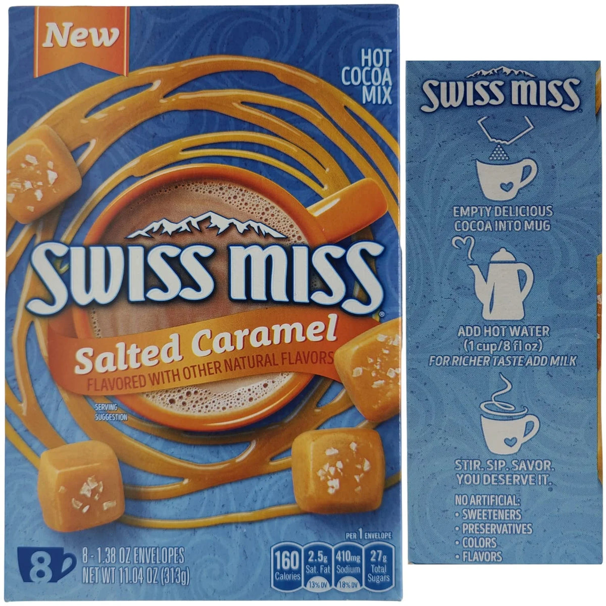 Salted Caramel Hot Cocoa Drink Mix 4 Boxes P105215