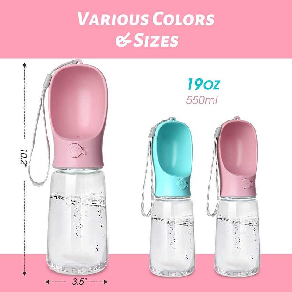 Leak Proof Portable Dog Water Bottle Y4798