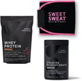 Creatine Monohydrate, Whey Protein and Waist Trimmer J46007