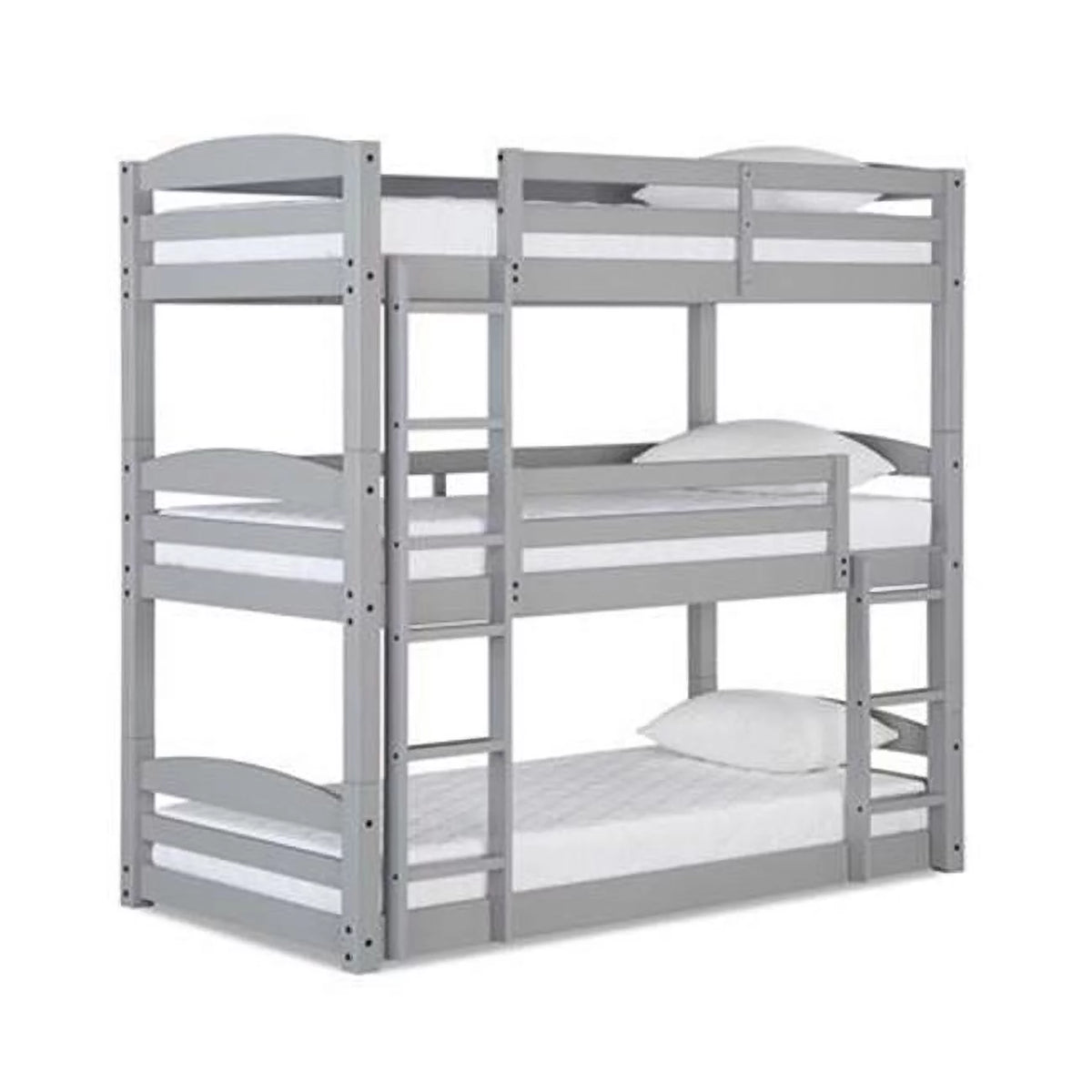 Gray Triple Floor Wood Bunk Bed F988420