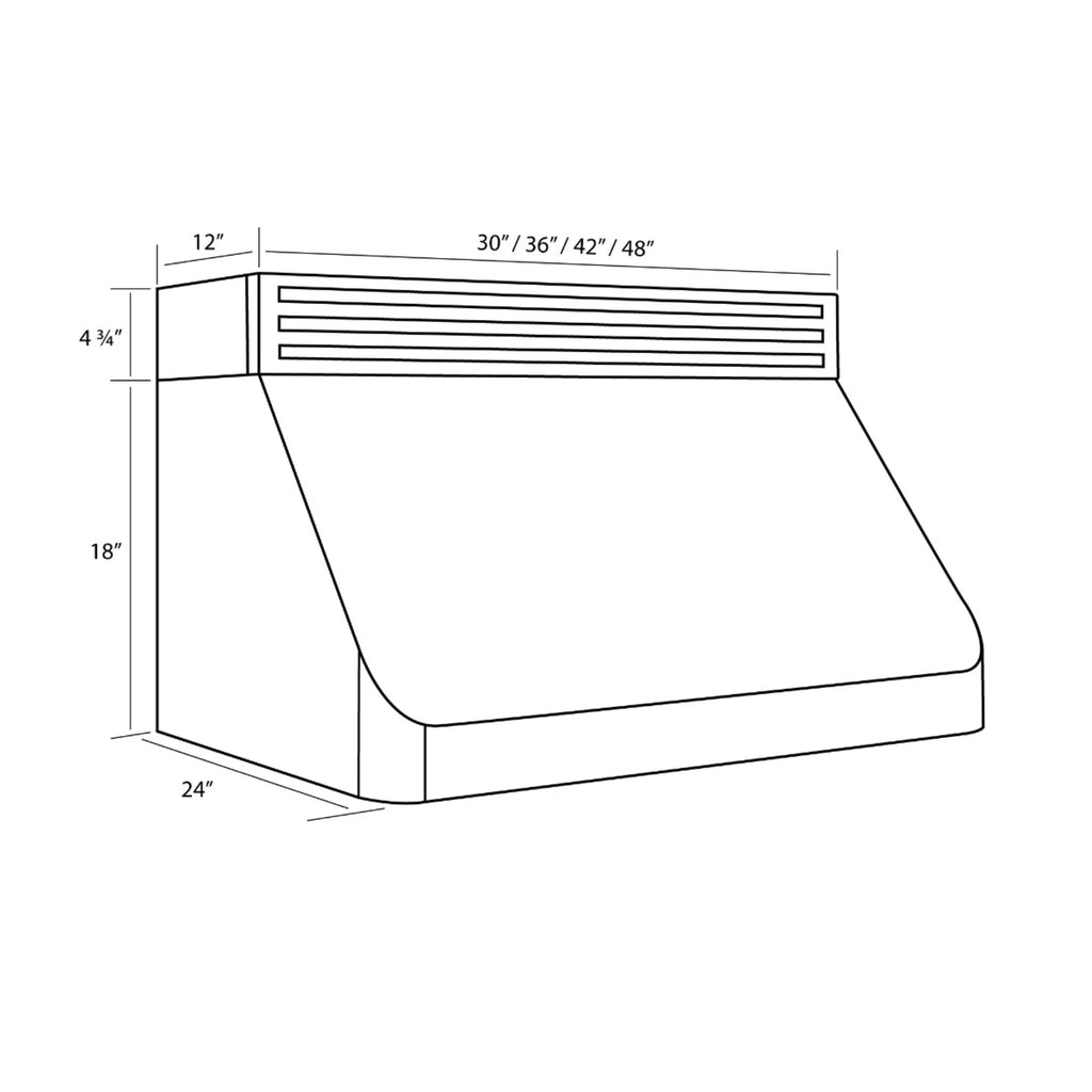 36 in. Stainless Steel Under Cabinet Range Hood Y277