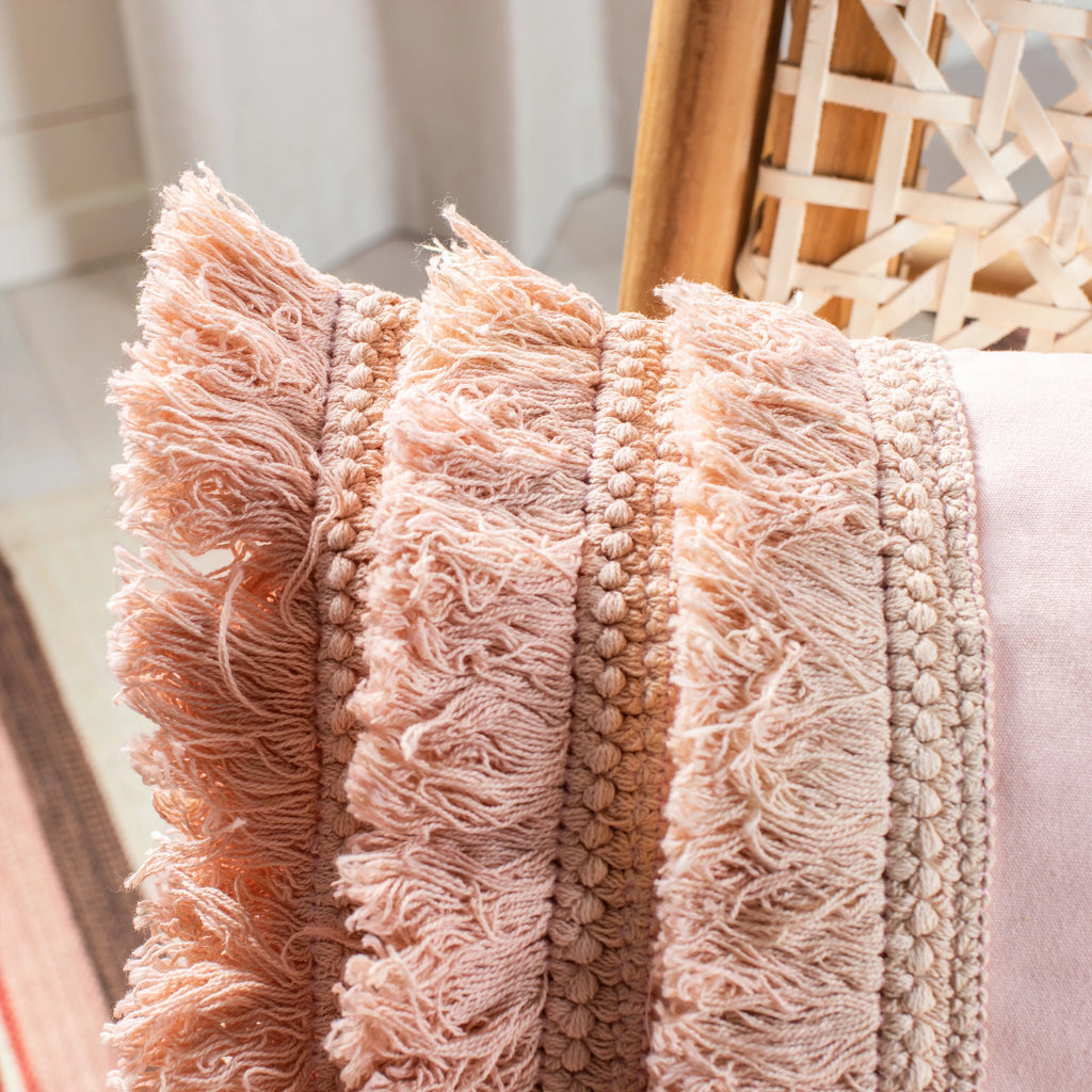 Pink Plush Pillow V114509