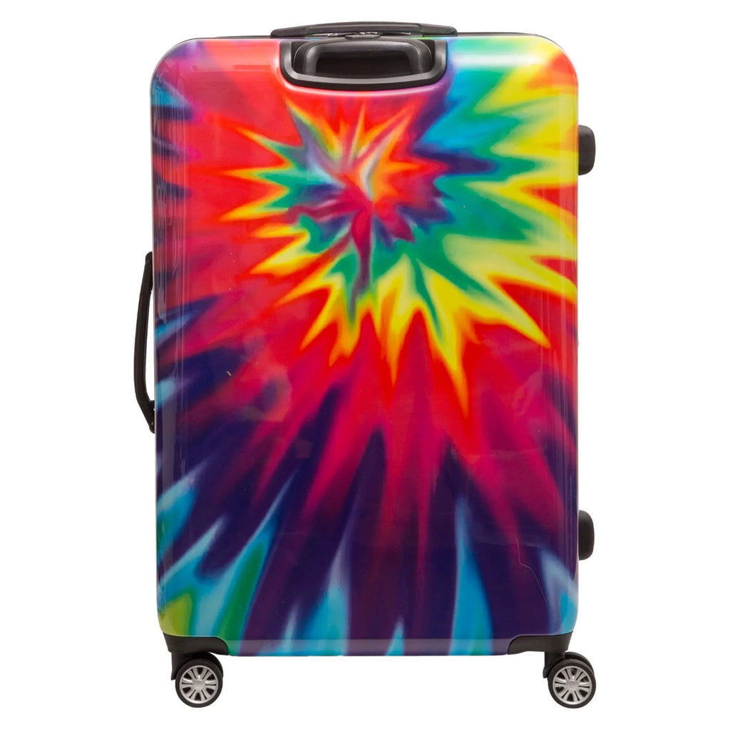 Tie-dye 28 Inch Expandable Spinner Rolling Luggage ABS Hard Case C209