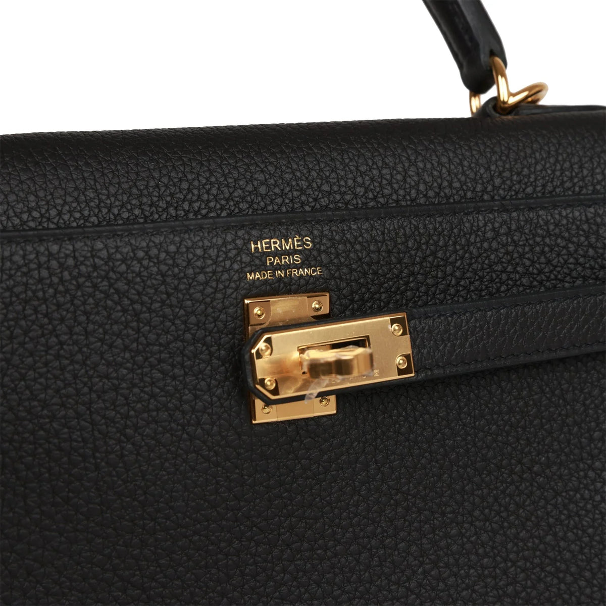 Black Leather Handbag R212