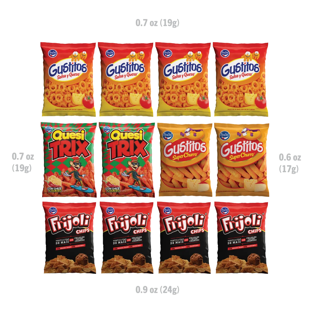 Assorted Chips Variety Pack 12 Pack Y674