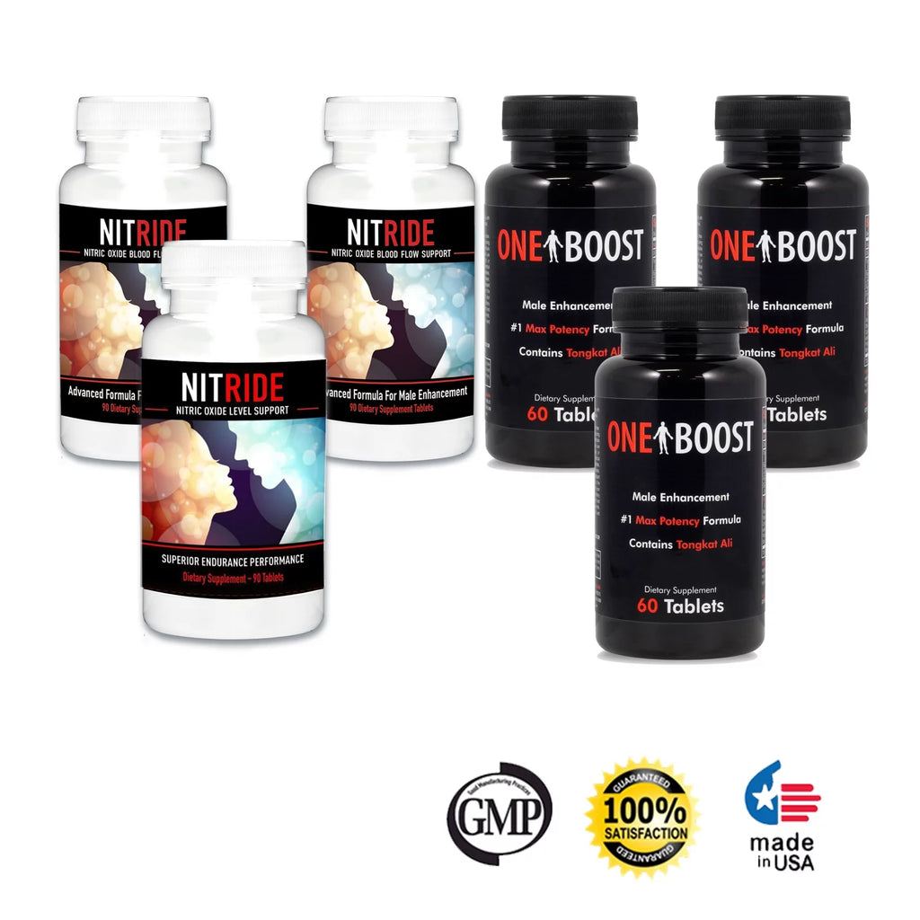 Test Booster + Nitric Oxide Booster, 6 Ct F52974