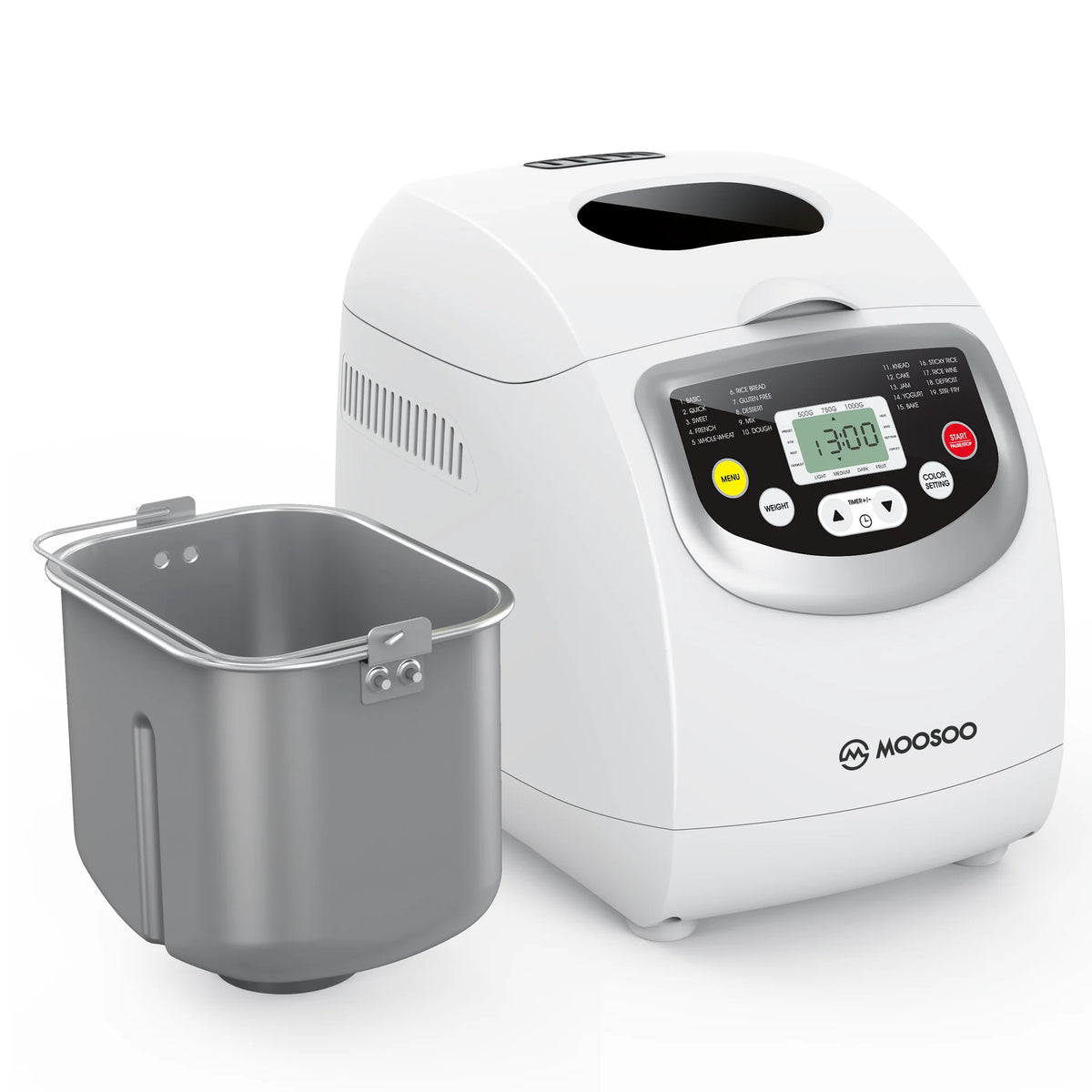 2lbs. 19 in 1 Auto Bread Machine with Gluten Free Setting E9745
