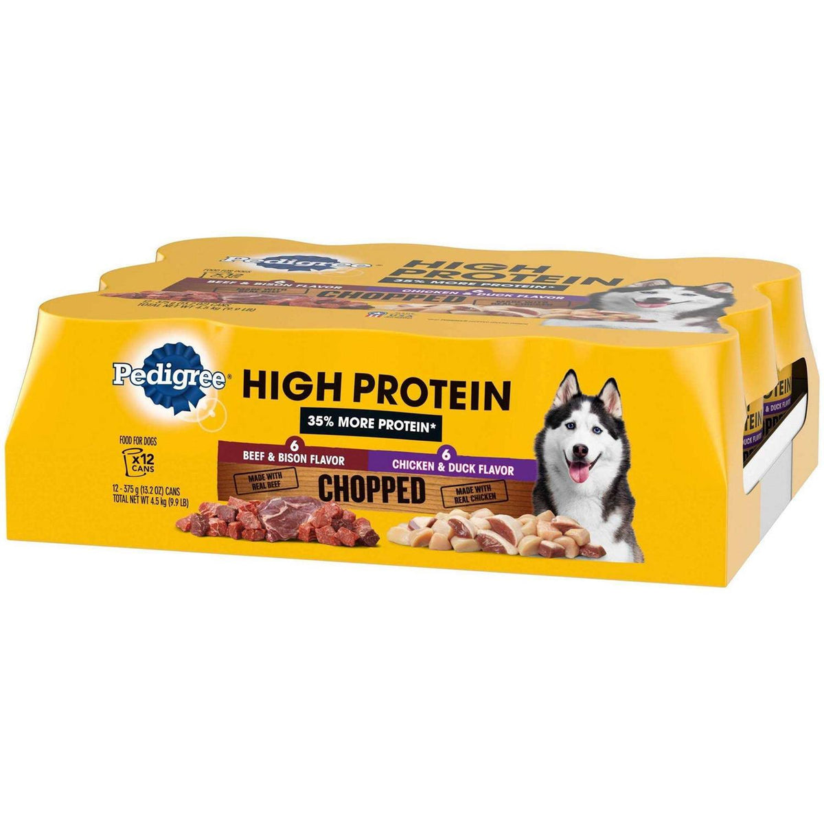 High Protein Chopped Wet Dog Food Variety Pack Q408669