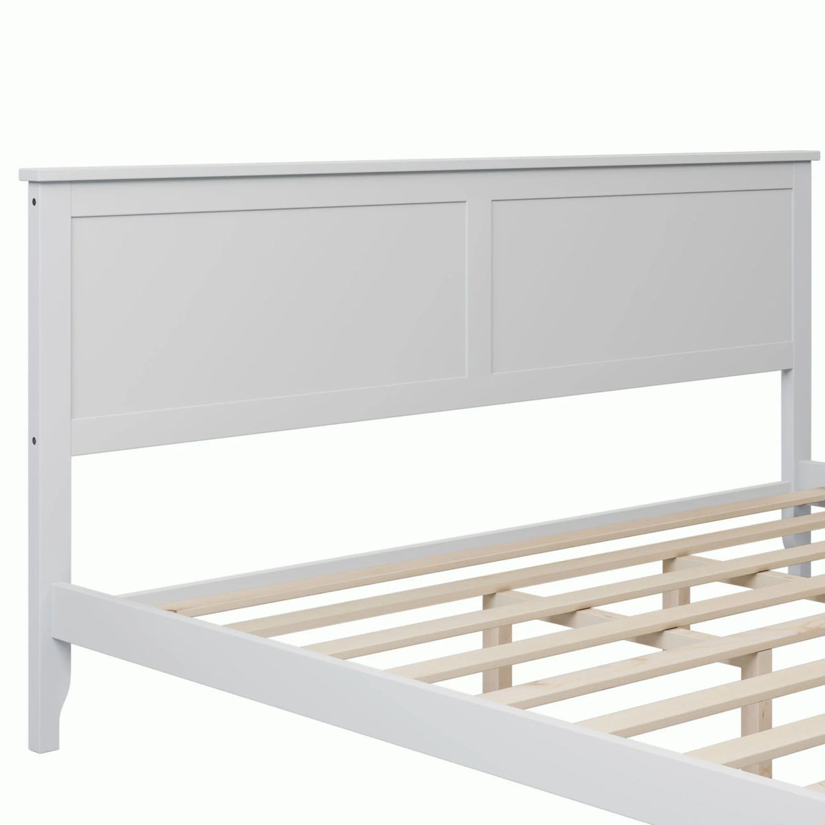 Solid Wood King Platform Bed S999