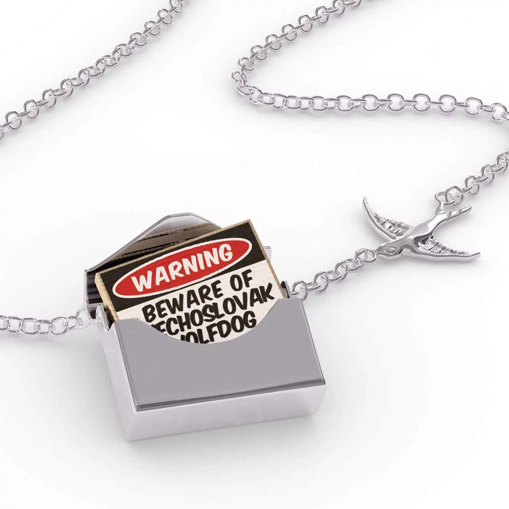 Silver Locket Necklace W11335
