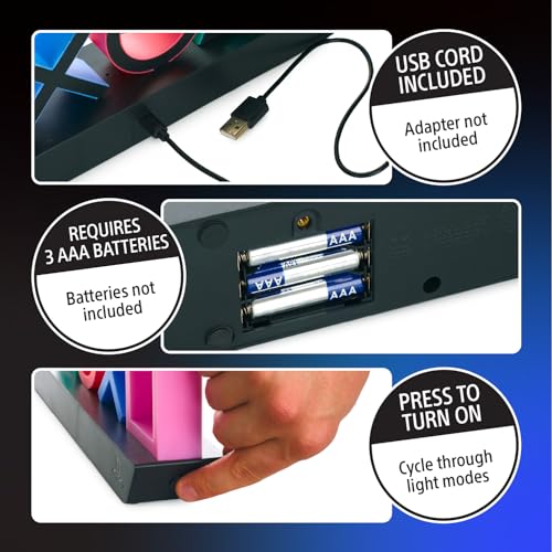 Playstation Controller Icons Light with 3 Light Modes R455135