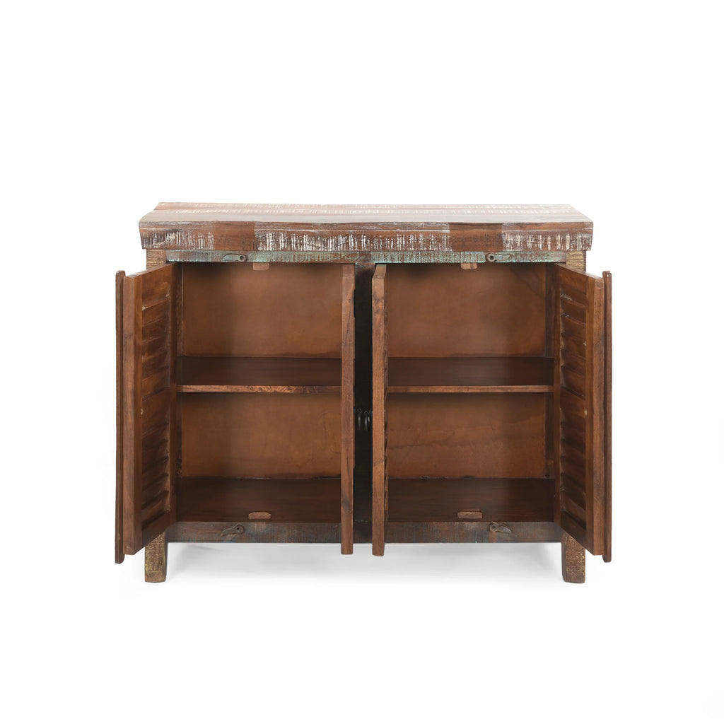 Recycled Wood Cabinet J4150
