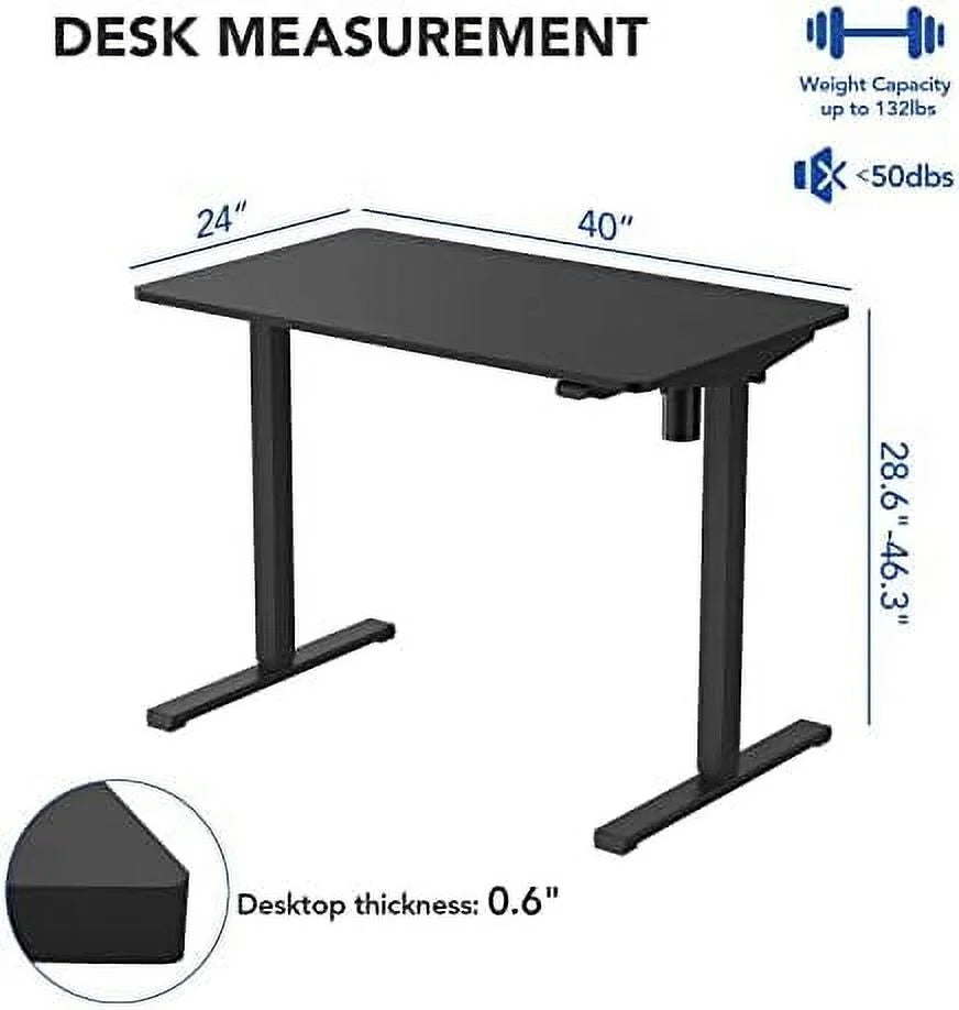 Adjustable Electric Standing Desk 48 x 30 Inches J7091