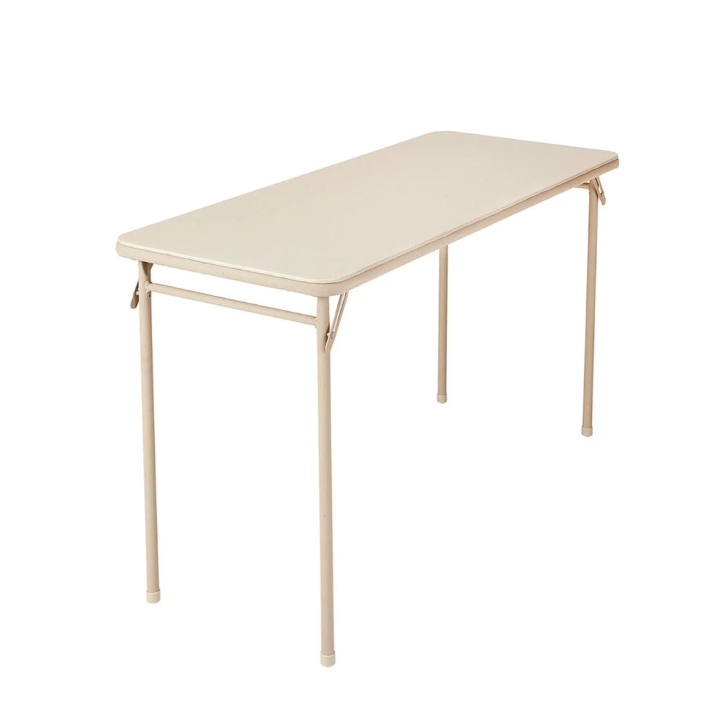 Vinyl Upholstered Steel Frame Folding Table G922