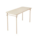 Vinyl Upholstered Steel Frame Folding Table G922