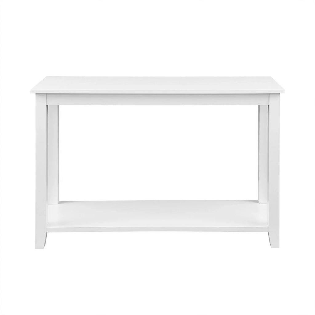 48" Indoor Coastal Wood Sofa Table E195166