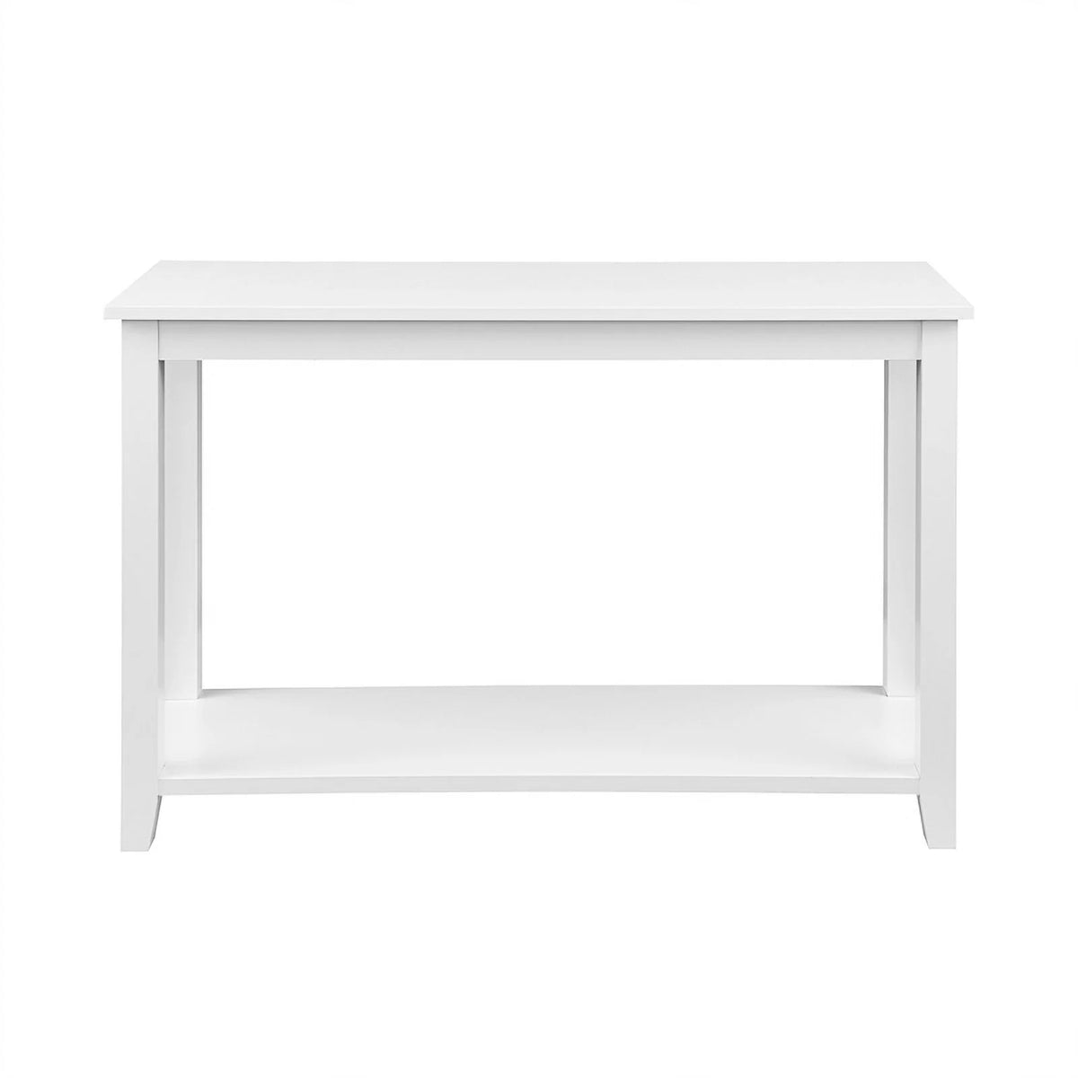 48" Indoor Coastal Wood Sofa Table E195166