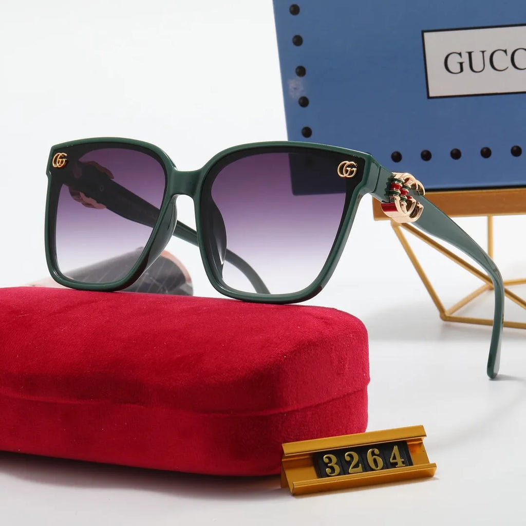 Green Red Polarized Sunglasses L8863
