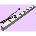 24 in. 6 Outlet Metal Power Strip G8628