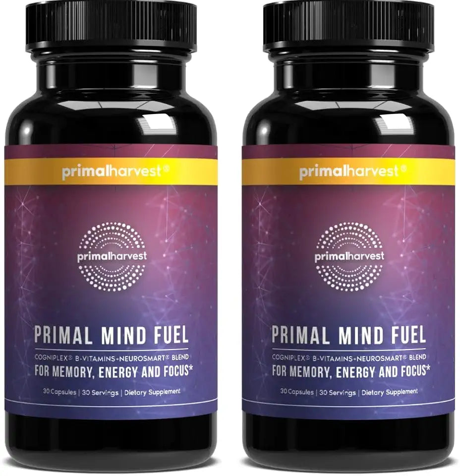 Brain Supplement with Bacopa Monnieri, Rhodiola Rosea, L-Tyrosine & B Vitamins L78331