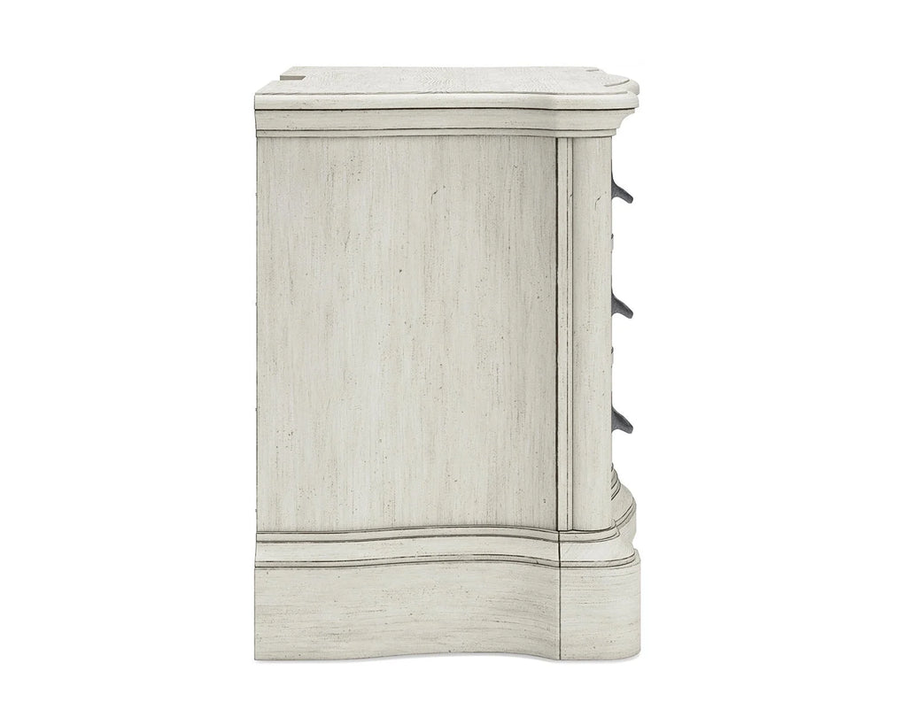 Antique White 3 Drawer Nightstand G315725