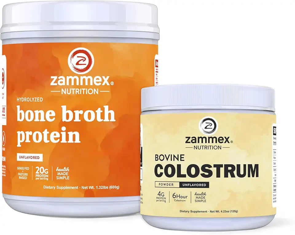 Bone Broth Protein Powder + Bovine Colostrum Powder E6479