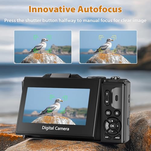 4K 64MP Digital Camera with 18X Digital Zoom K1716