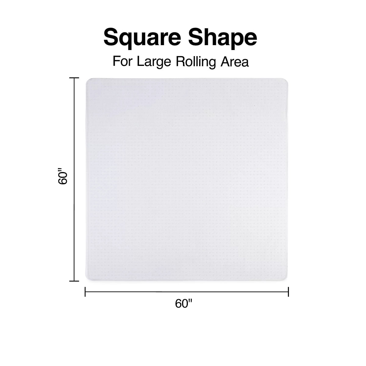 60 x 60 Rectangular Chair Mat H71186
