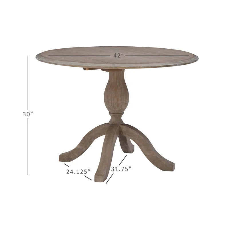 Wood Drop Leaf Dining Table Y927