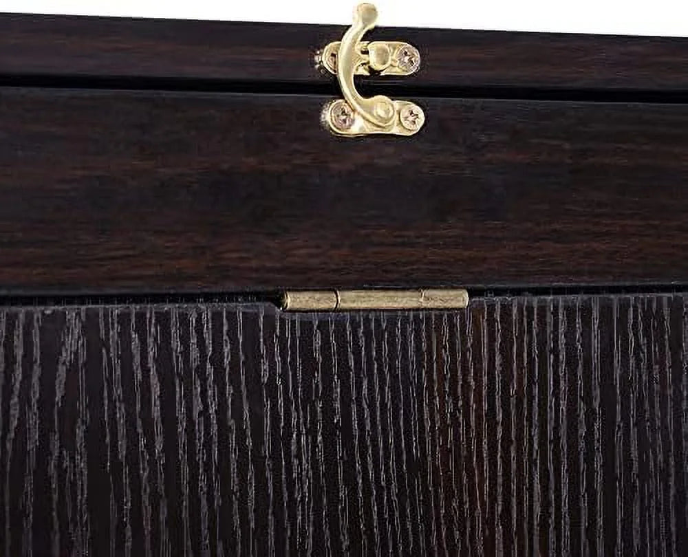 Compact Mahogany Convertible Desk K916757