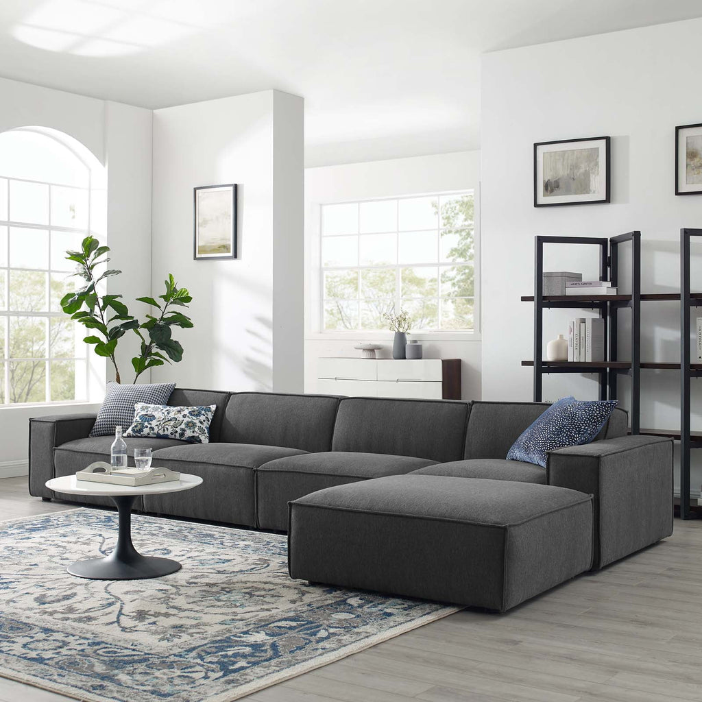 Charcoal 5-Piece Sectional Sofa M59381