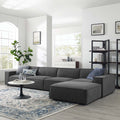 Charcoal 5-Piece Sectional Sofa M59381
