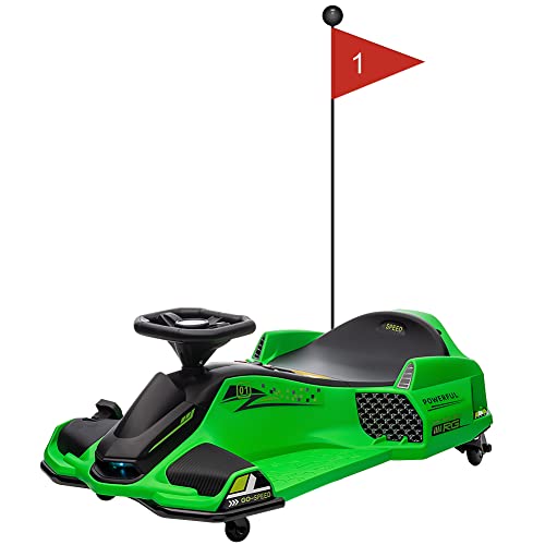 24V Kids Electric Drift Go-Kart with LED Light X45082